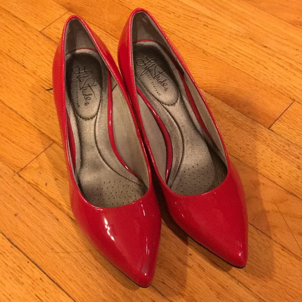 LifeStride Red Heels
